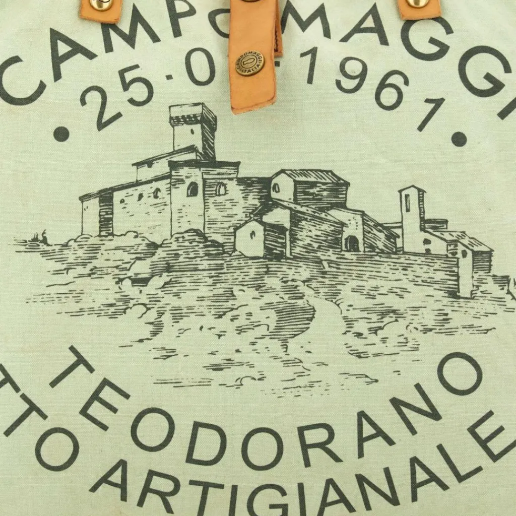 Online Campomaggi Manici Schultertasche 29 cm verdino-bottiglia