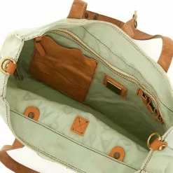 Online Campomaggi Manici Schultertasche 29 cm verdino-bottiglia