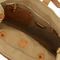 Campomaggi Schultertaschen<Manici Schultertasche 29 cm beige-nera