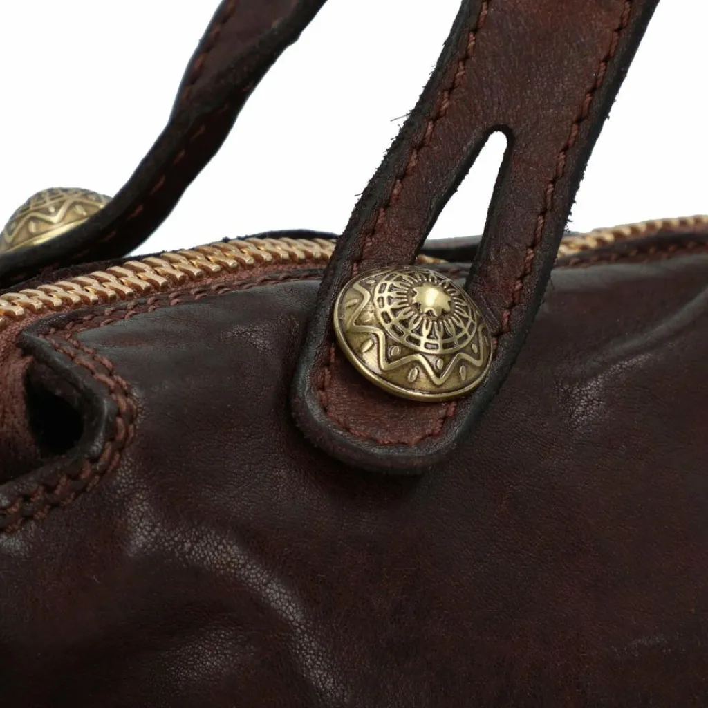 Sale Campomaggi Melissa Schultertasche Leder 32 cm moro