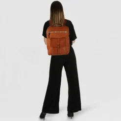 Discount Campomaggi Melograno Daypack Leder 39 cm cognac