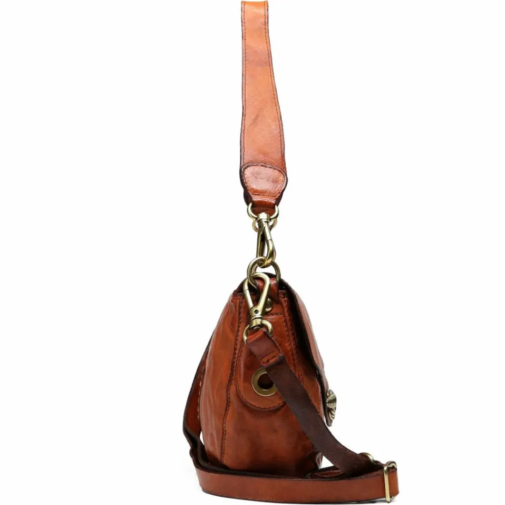 Campomaggi Schultertaschen<Mimma Schultertasche Leder 28 cm cognac