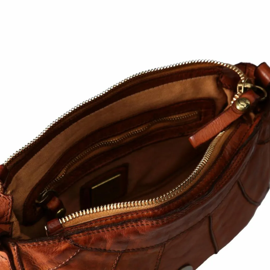 Campomaggi Schultertaschen<Mimma Schultertasche Leder 28 cm cognac