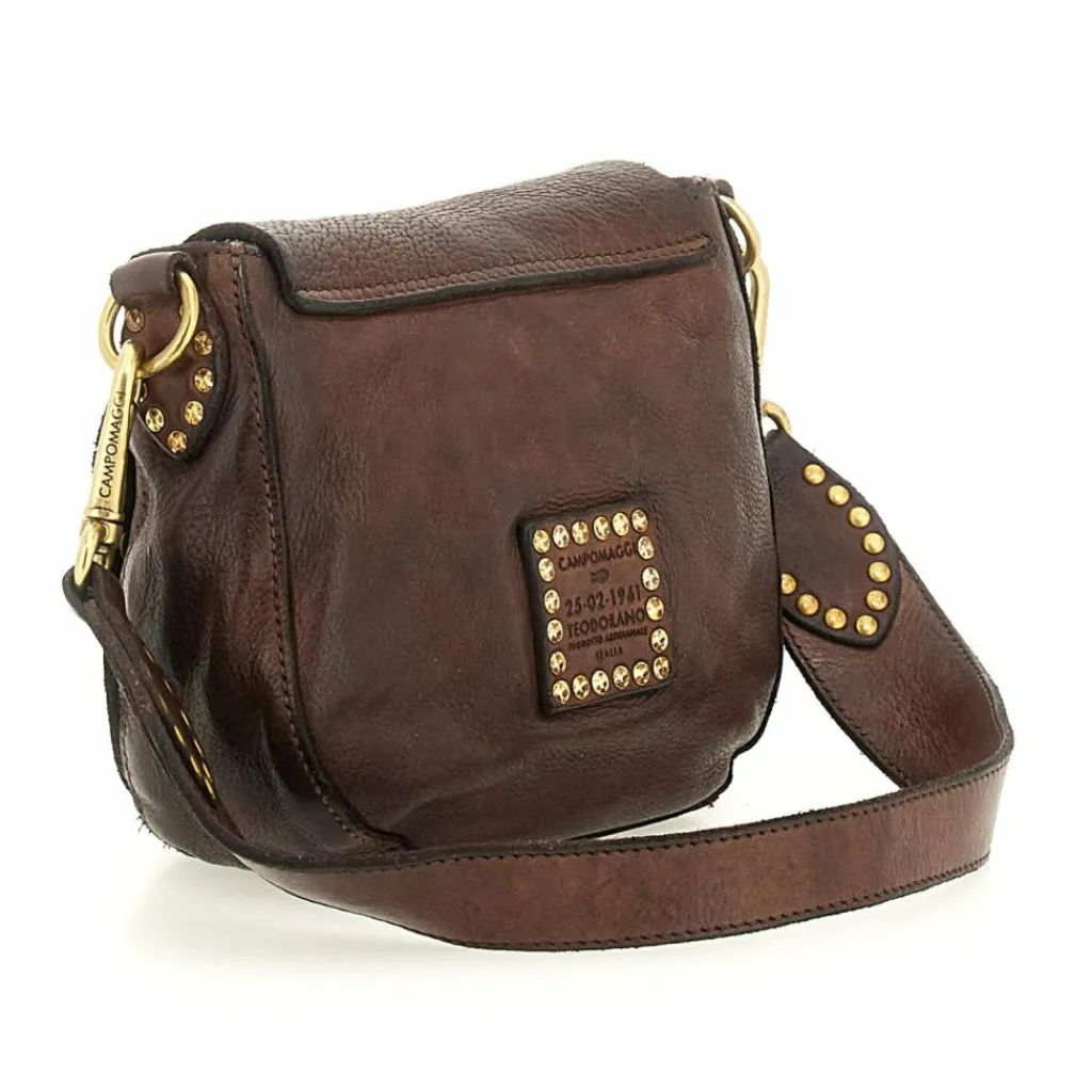 Campomaggi Mini Bags|Umhängetaschen<Mini Bag Umhängetasche Leder 18 cm moro
