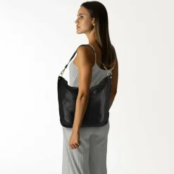 Campomaggi Mogano Schultertasche Leder 44 cm