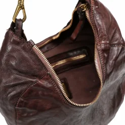 Hot Campomaggi Monospalla Schultertasche Leder 29 cm moro