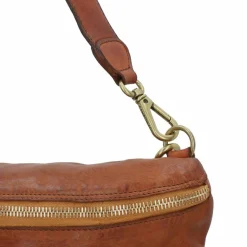 Campomaggi Umhängetaschen<Nicole Umhängetasche Leder 32 cm cognac