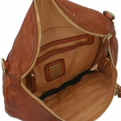 Campomaggi Umhängetaschen<Nicole Umhängetasche Leder 32 cm cognac