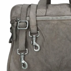 Hot Campomaggi Noce Aktentasche Leder 38 cm cemento