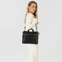 Best Campomaggi Noce Aktentasche Leder 38 cm nero