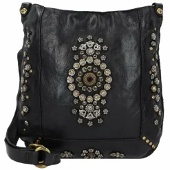Campomaggi Umhängetaschen<Nora Umhängetasche Leder 28 cm nero