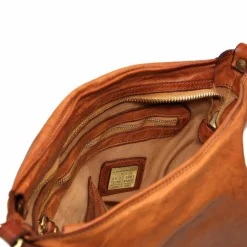 Discount Campomaggi Nunzia Schultertasche Leder 27 cm cognac