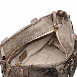 Campomaggi Shopper|Schultertaschen<Penelope Shopper Tasche Leder 34 cm cemento