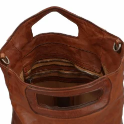 Clearance Campomaggi Piera Handtasche Leder 24 cm cognac