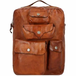 Campomaggi Lederrucksäcke|Daypacks<Pino Daypack Leder 39.5 cm cognac