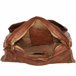Best Campomaggi Schultertasche Leder 32 cm cognac