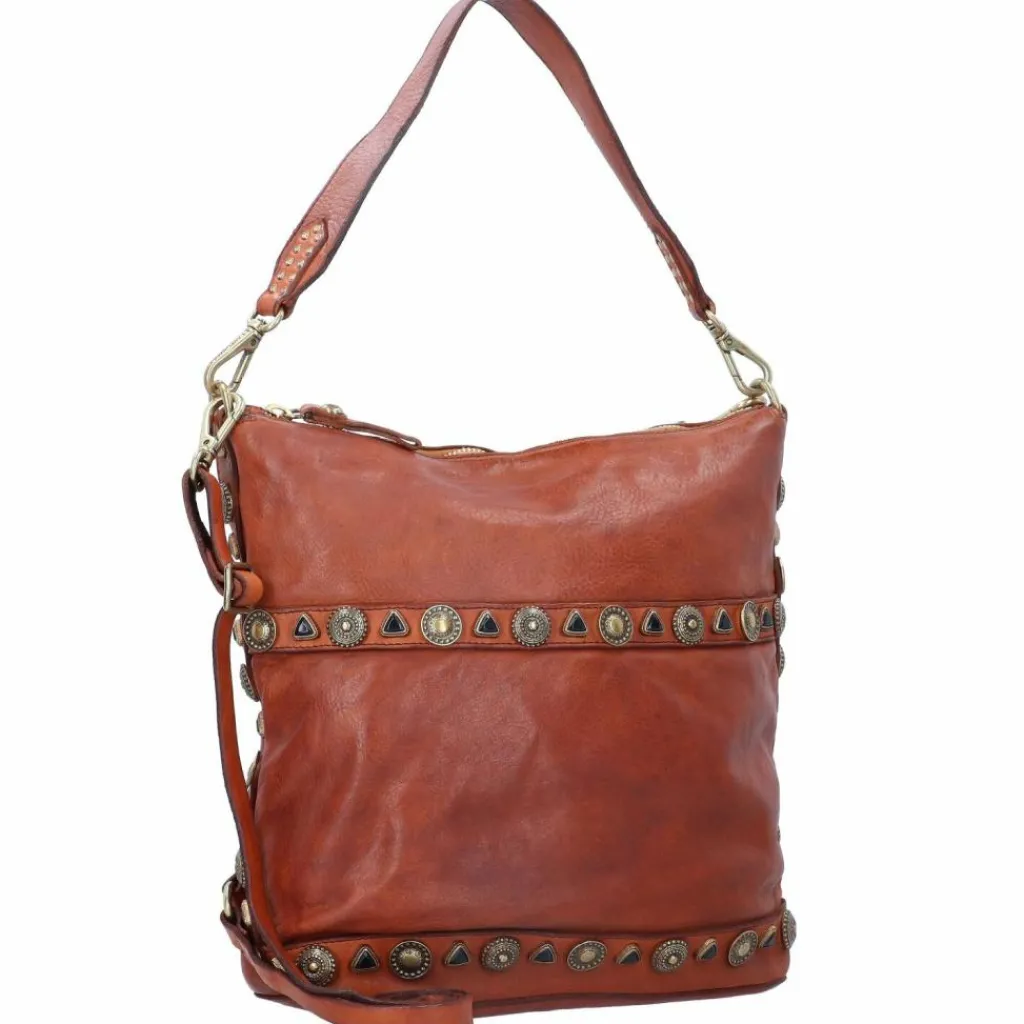 Campomaggi Schultertasche Leder 27 cm