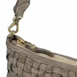 Hot Campomaggi Schultertasche Leder 31 cm cemento