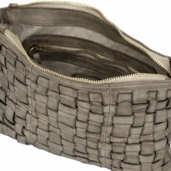 Hot Campomaggi Schultertasche Leder 31 cm cemento