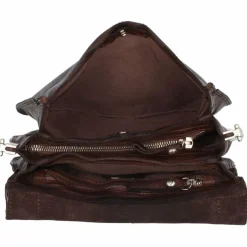 Campomaggi Schultertaschen<Schultertasche Leder 28 cm moro