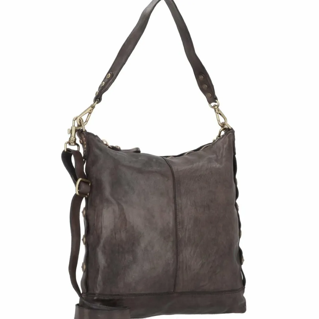 Campomaggi Schultertasche Leder 33 cm
