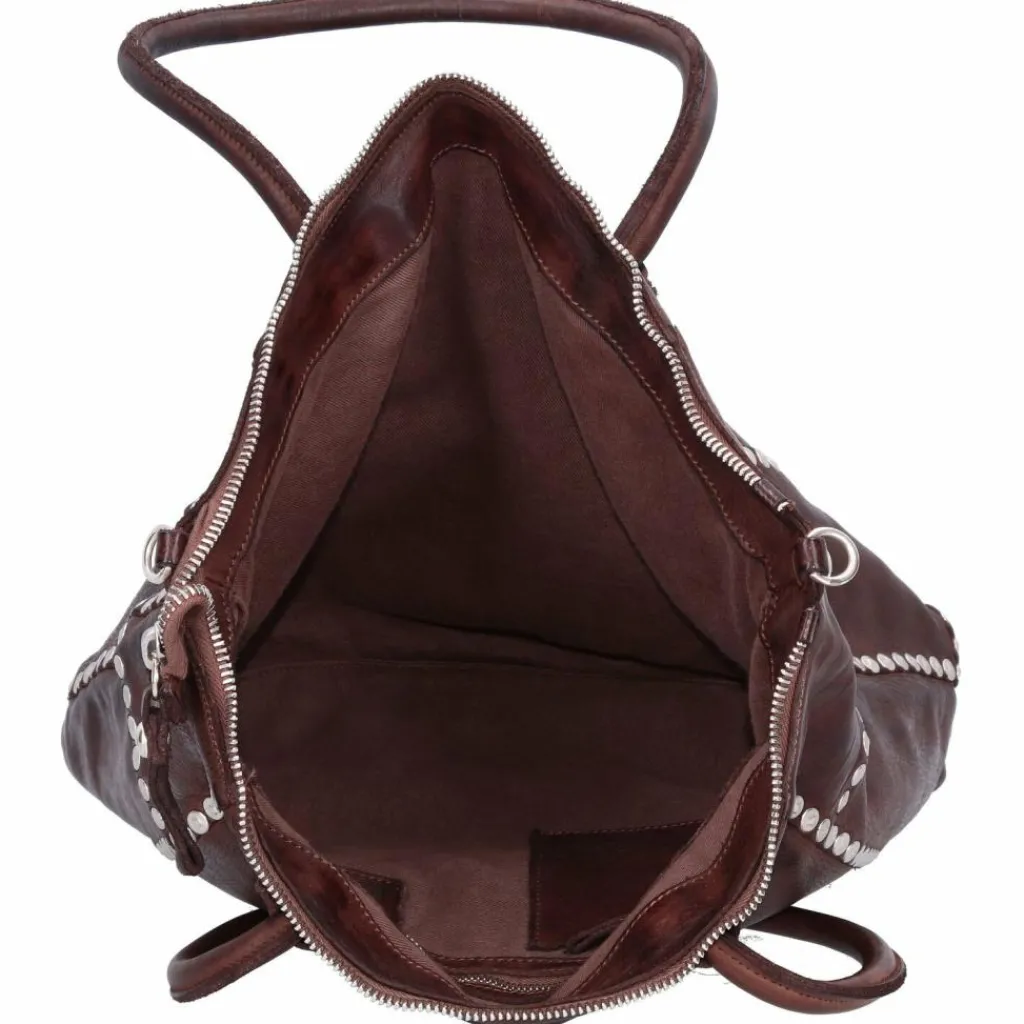 Campomaggi Schultertaschen<Schultertasche Leder 36 cm moro