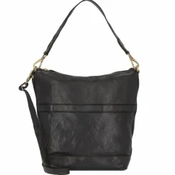Campomaggi Umhängetaschen<Schultertasche Leder 26 cm nero