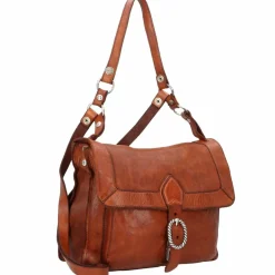 Campomaggi Schultertaschen<Schultertasche Leder 27 cm cognac