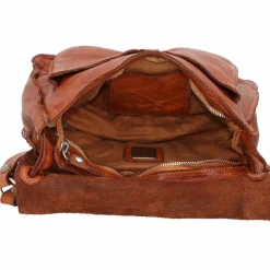 Campomaggi Schultertaschen<Schultertasche Leder 27 cm cognac