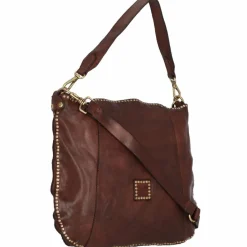 Campomaggi Schultertaschen<Schultertasche Leder 38 cm moro