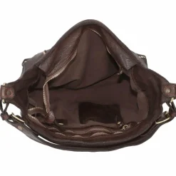 New Campomaggi Schultertasche Leder 33 cm moro