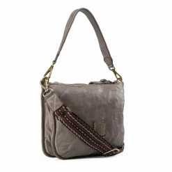 Campomaggi Schultertaschen<Schultertasche Leder 29 cm cemento