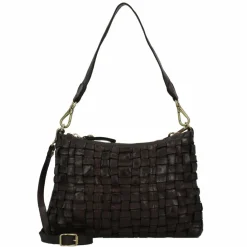 Hot Campomaggi Schultertasche Leder 31 cm moro