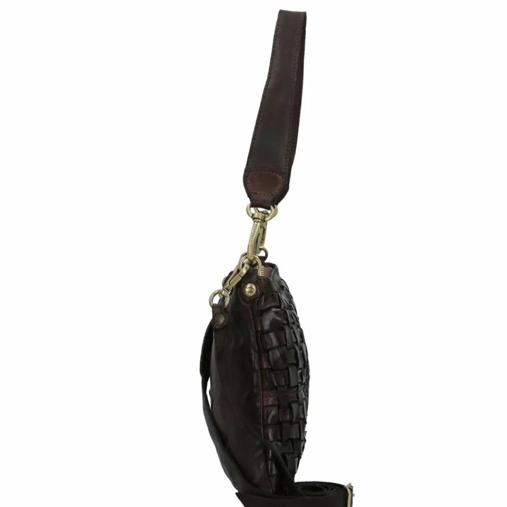 Hot Campomaggi Schultertasche Leder 31 cm moro