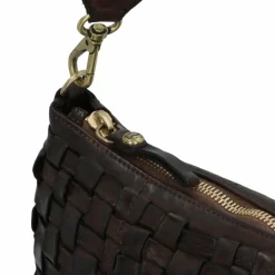 Hot Campomaggi Schultertasche Leder 31 cm moro