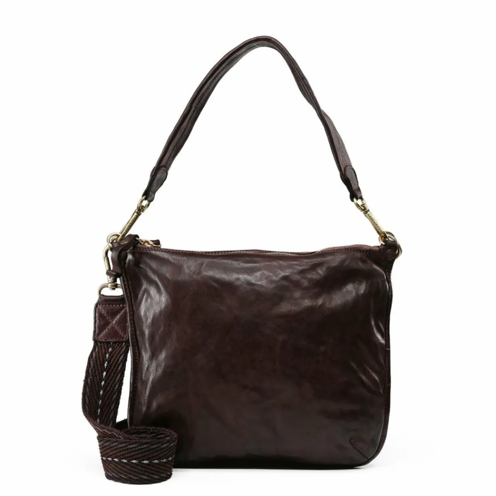 New Campomaggi Schultertasche Leder 29 cm moro