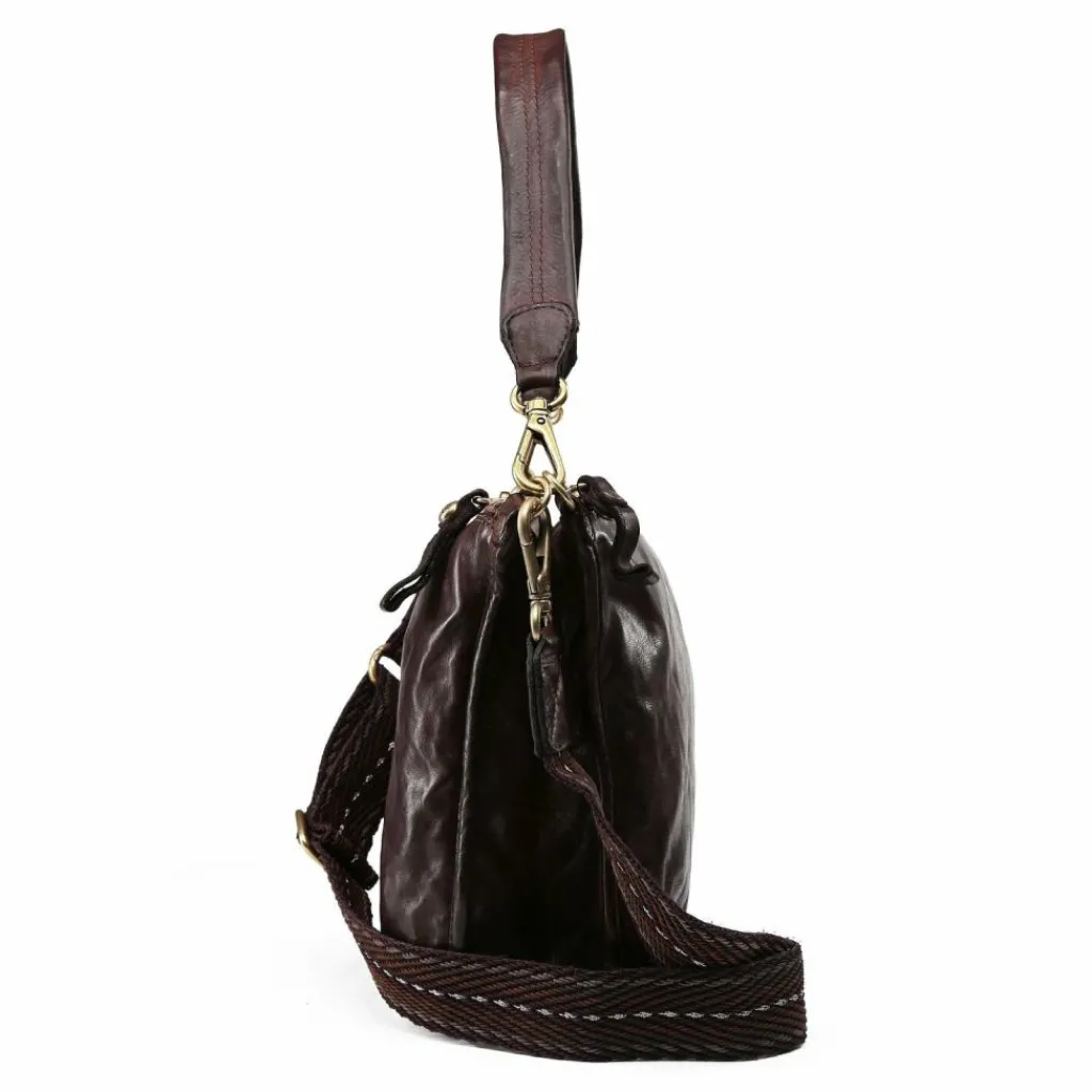 New Campomaggi Schultertasche Leder 29 cm moro