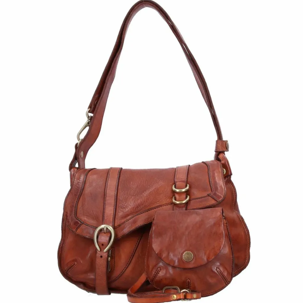 Campomaggi Schultertasche Leder 24 cm