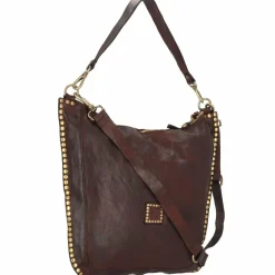 Campomaggi Schultertaschen<Schultertasche Leder 40 cm moro