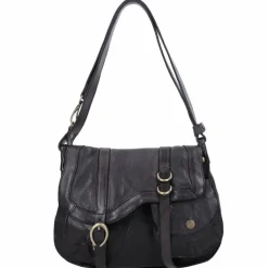 Best Campomaggi Schultertasche Leder 24 cm grigio