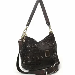 Campomaggi Schultertasche Leder 25 cm