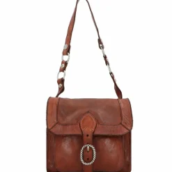 Campomaggi Schultertaschen|Henkeltaschen<Schultertasche Leder 22 cm cognac