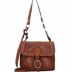 Campomaggi Schultertaschen|Henkeltaschen<Schultertasche Leder 22 cm cognac