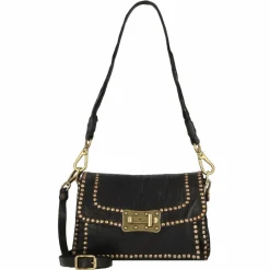 Sale Campomaggi Schultertasche Leder 22 cm nero