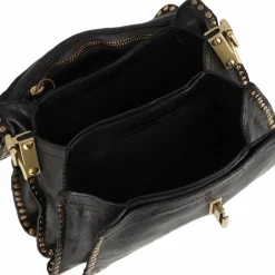 Sale Campomaggi Schultertasche Leder 22 cm nero