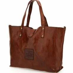 Campomaggi Shopper|Schultertaschen<Shopper Tasche Leder 43 cm cognac