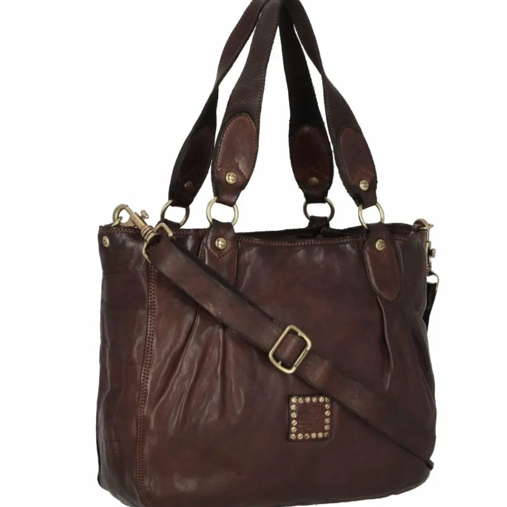 Hot Campomaggi Shopper Tasche Leder 28 cm moro