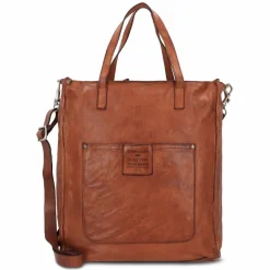 Campomaggi Shopper|Schultertaschen<Shopper Tasche Leder 36 cm cognac