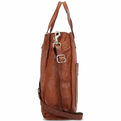 Campomaggi Shopper|Schultertaschen<Shopper Tasche Leder 36 cm cognac