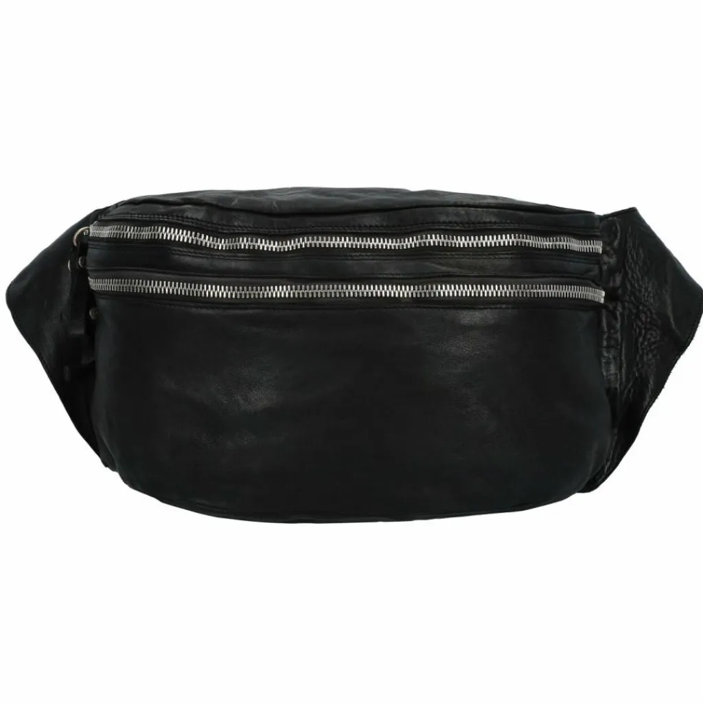 New Campomaggi Tasso Gürteltasche Leder 33 cm nero